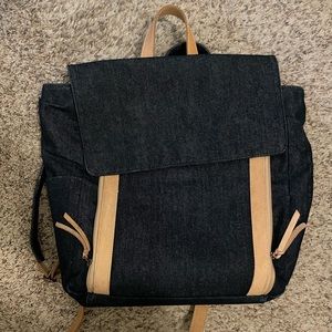 Able denim backpack